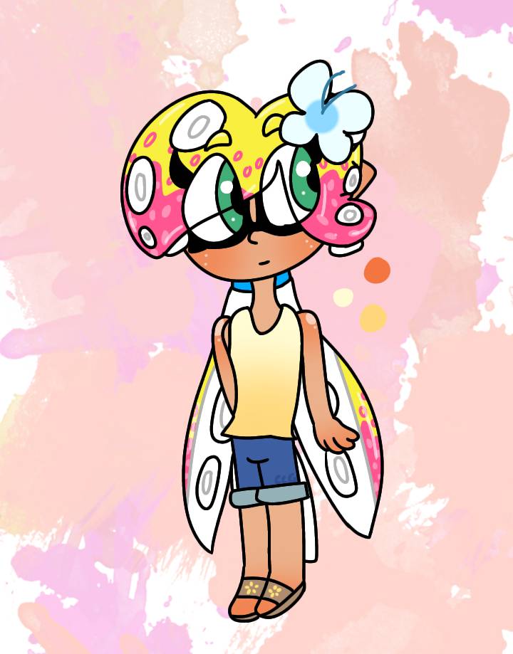 Splatoon Sani Sunny (Splatoon fankid) by RoseCandyart on DeviantArt