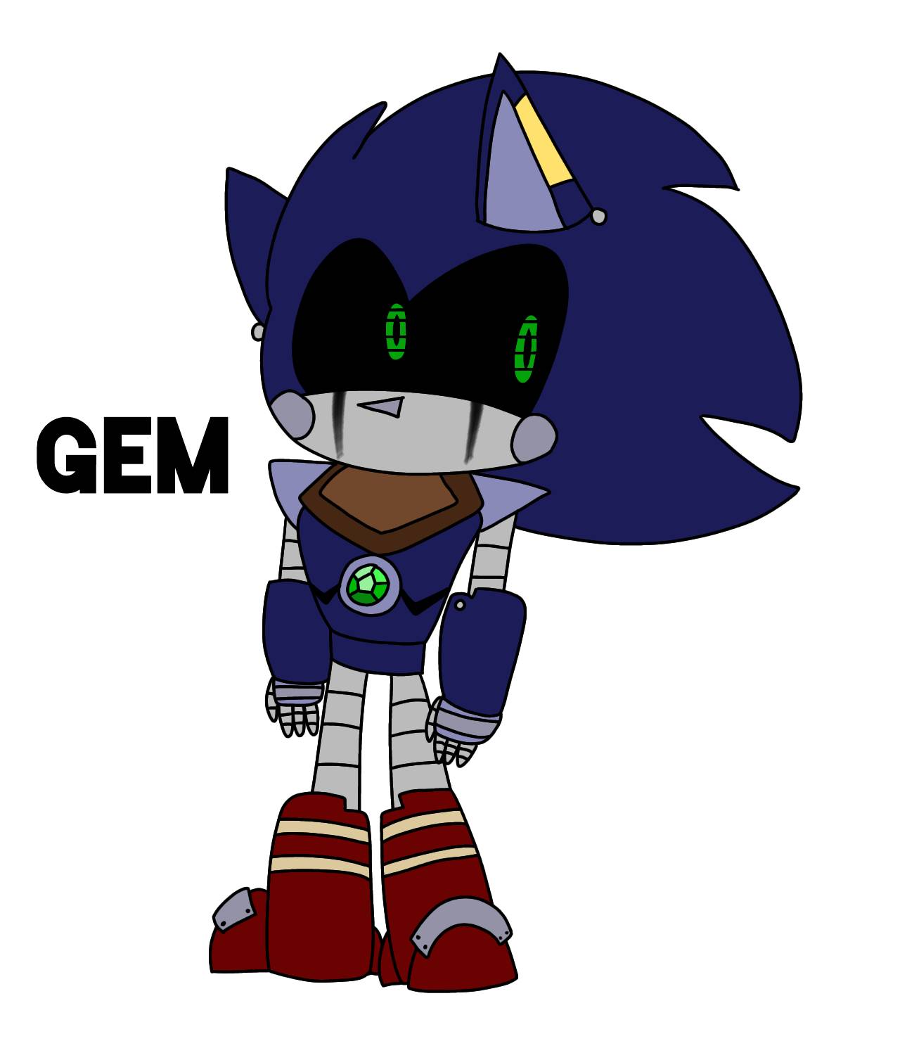 Metal Sonic by JamesTheReggie on DeviantArt