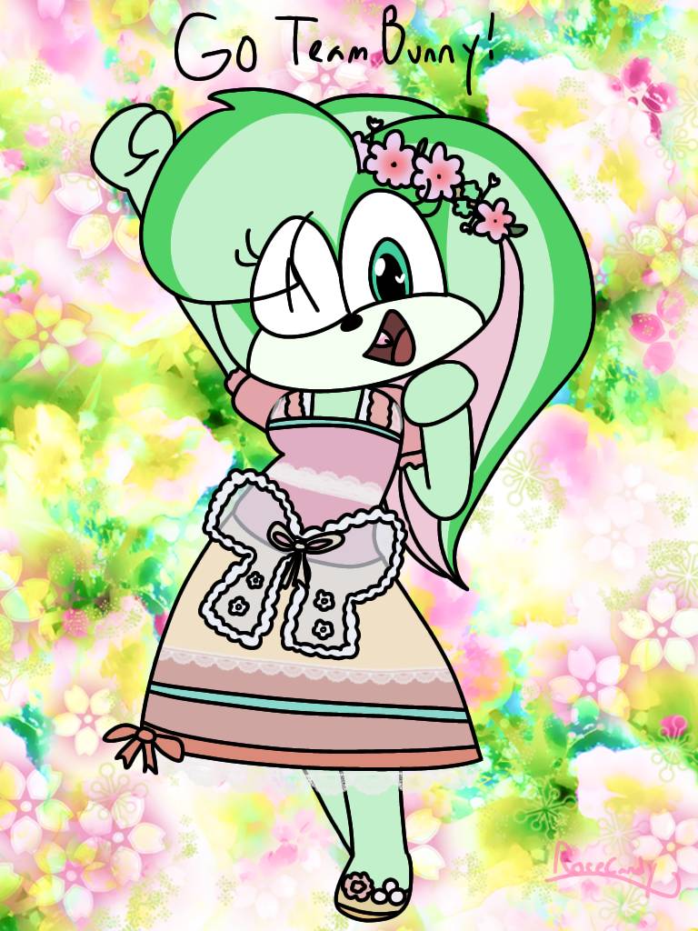 Go Team Go Rabbit Go, Team Bunny! by RoseCandyart on DeviantArt
