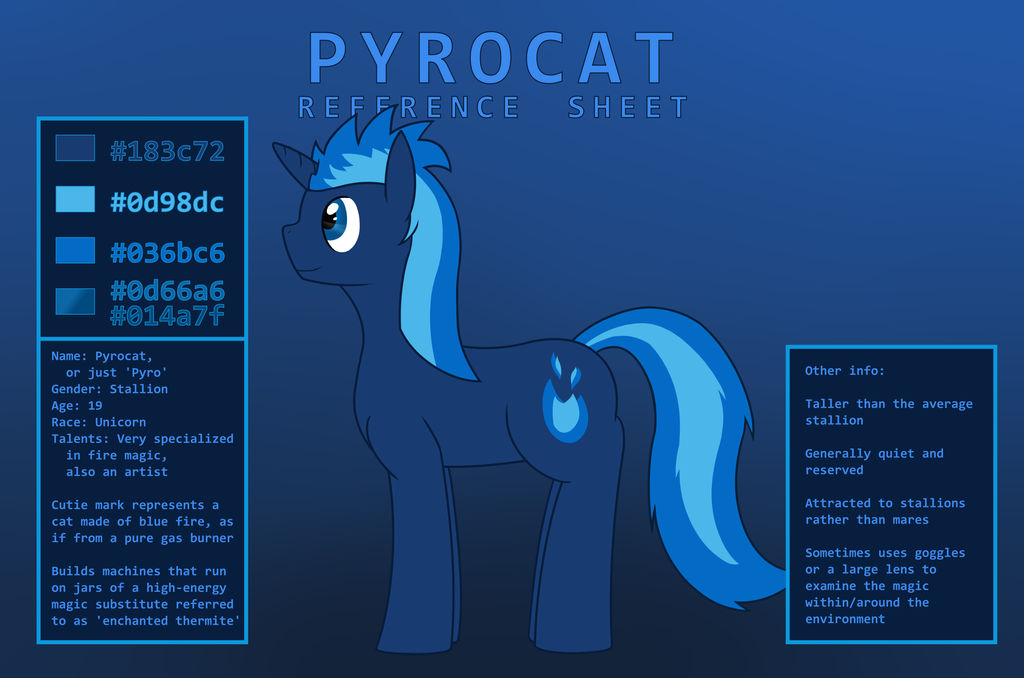 Official Pyrocat Reference Sheet by pyr0cat on DeviantArt
