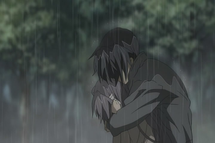 Clannad Crying In The Rain by osae12 on DeviantArt