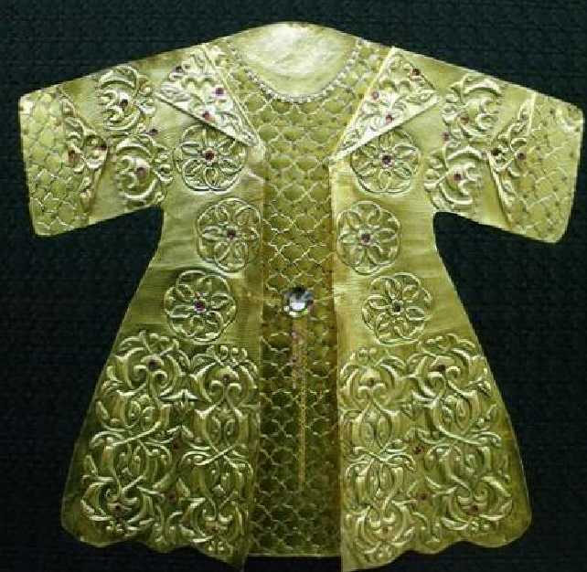 Ottoman kaftan aluminum art