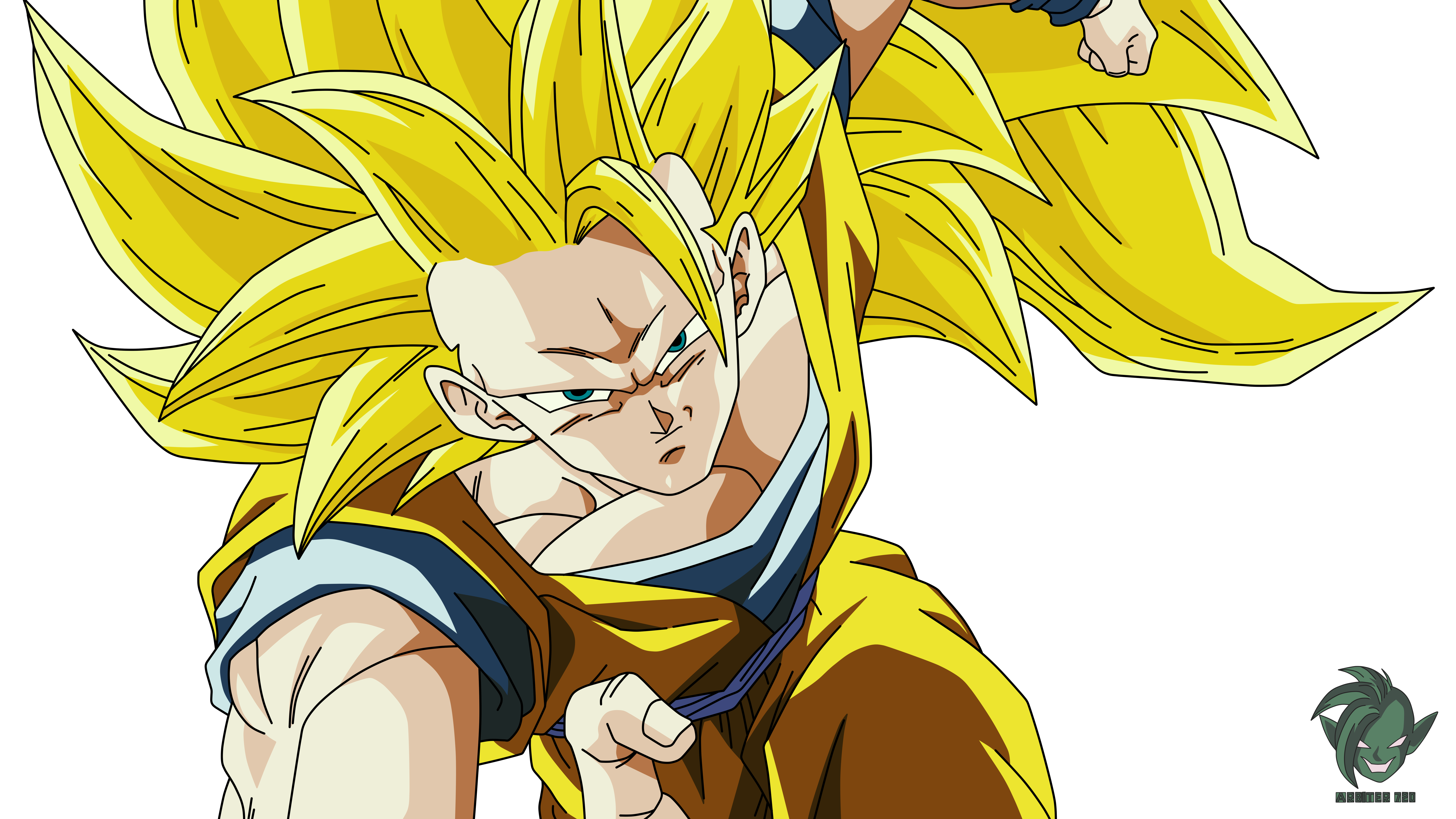 Goku Super Saiyajin 3 by Arbiter720 on DeviantArt