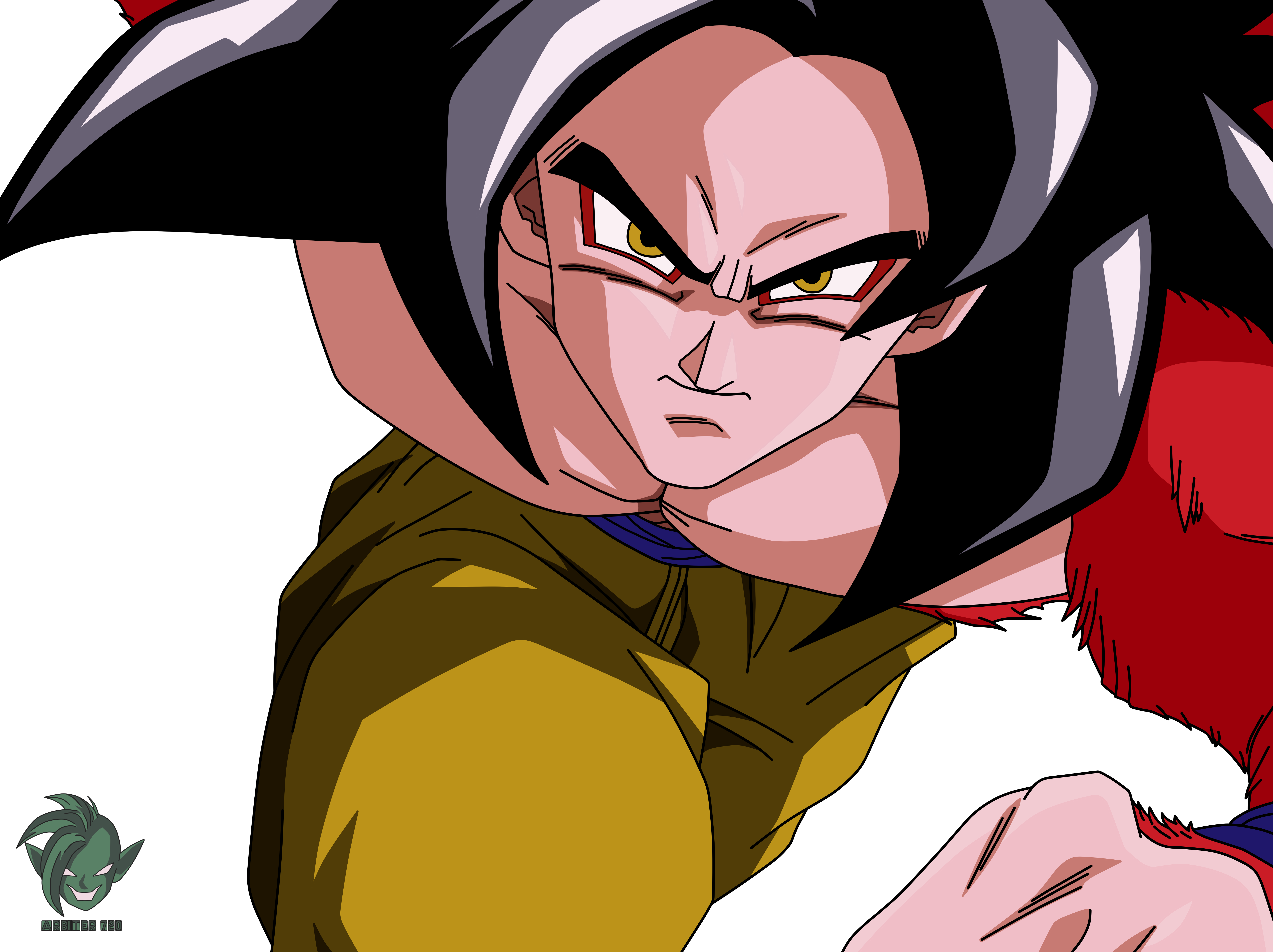 Goku Super Saiyajin 4 by Arbiter720 on DeviantArt