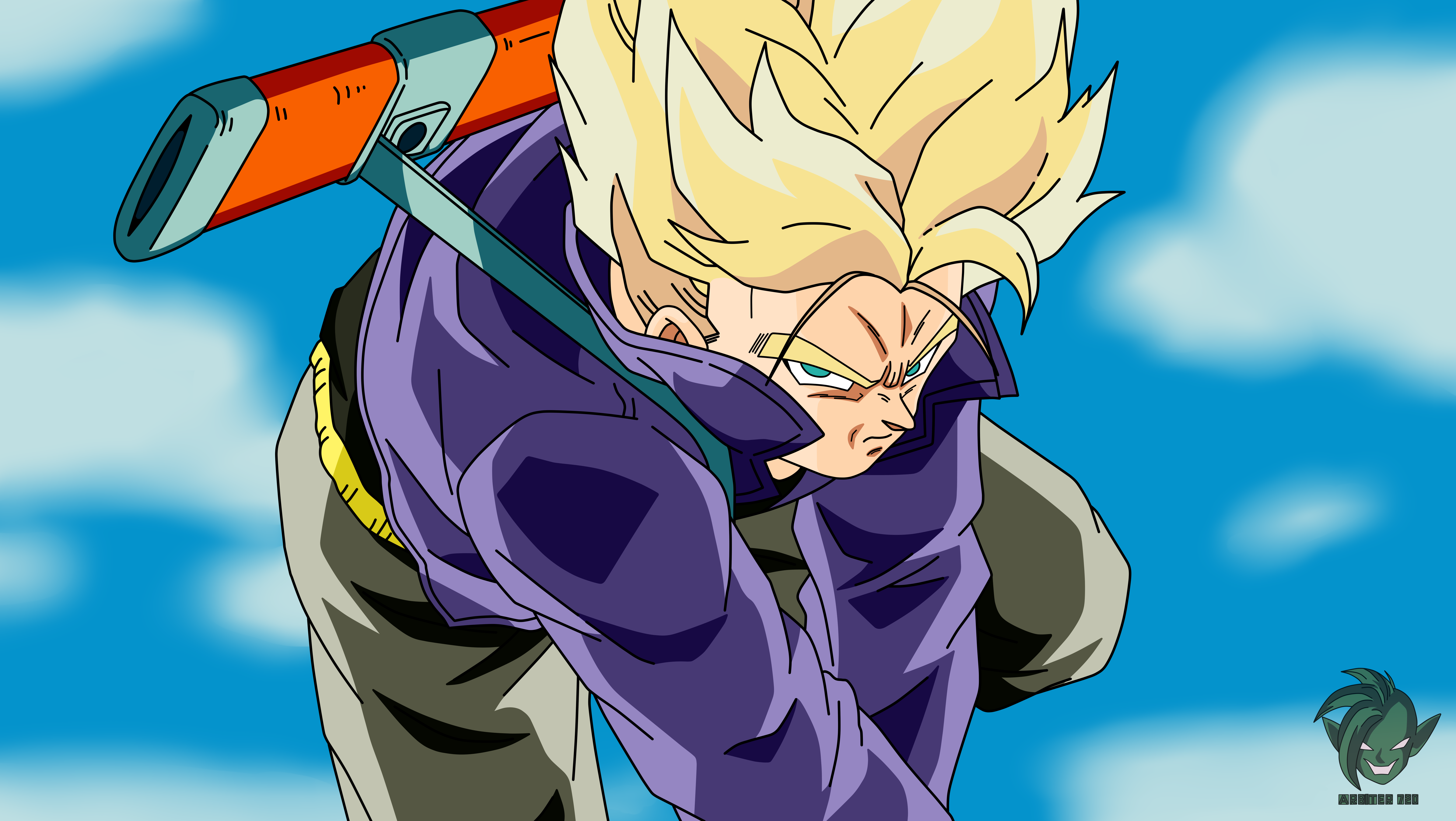 Trunks [Bucchigiri Match] by Arbiter720 on DeviantArt