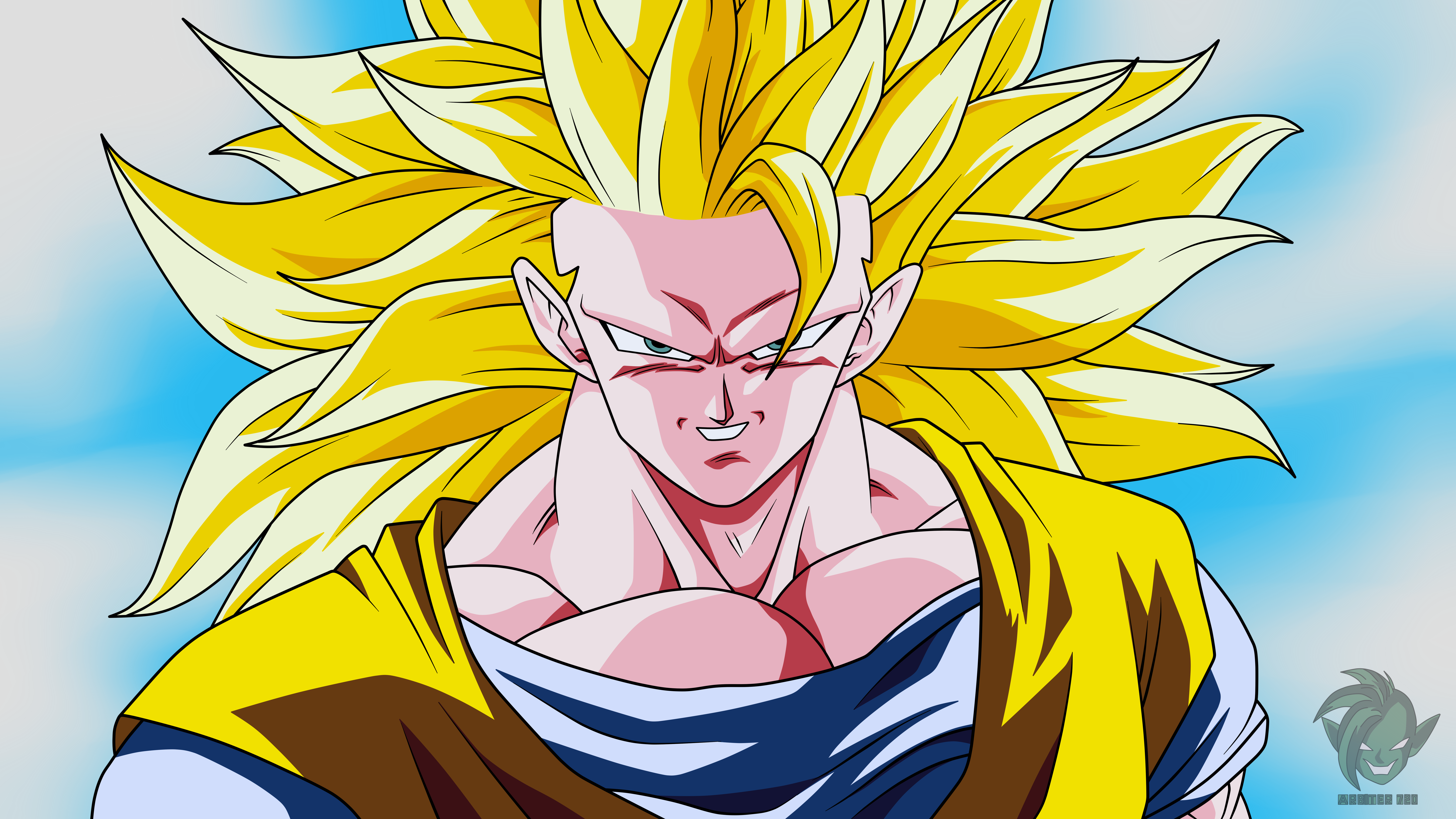 Goku Super Saiyajin 3 by Arbiter720 on DeviantArt in 2023