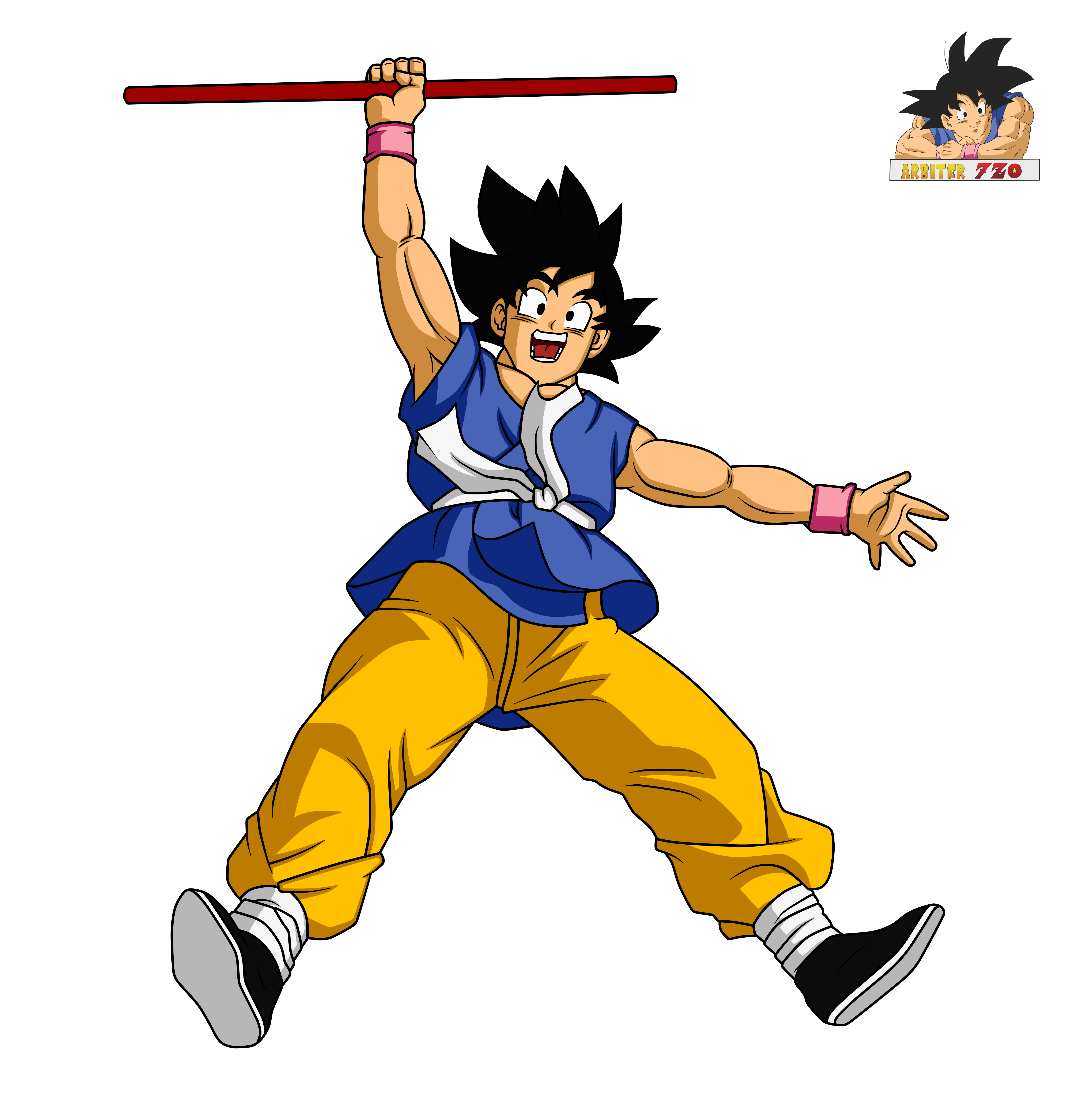 Goku SSJ (DBGT Final Bout) by Possyboy on DeviantArt