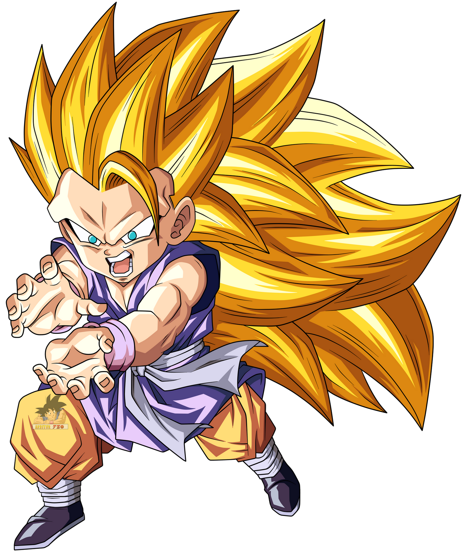 Goku Super Saiyajin 3 by arbiter720 on DeviantArt  Dragon ball art goku,  Anime dragon ball super, Anime dragon ball goku