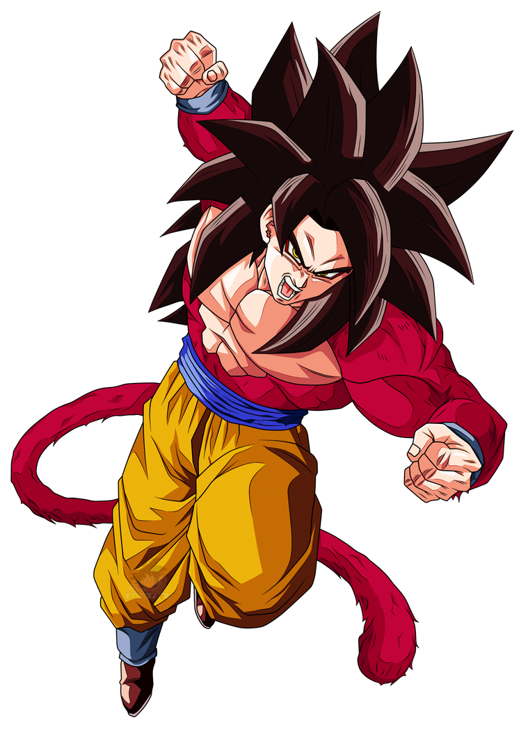 Goku Super Saiyan 4 - Dragon Ball GT by ederson96 on DeviantArt