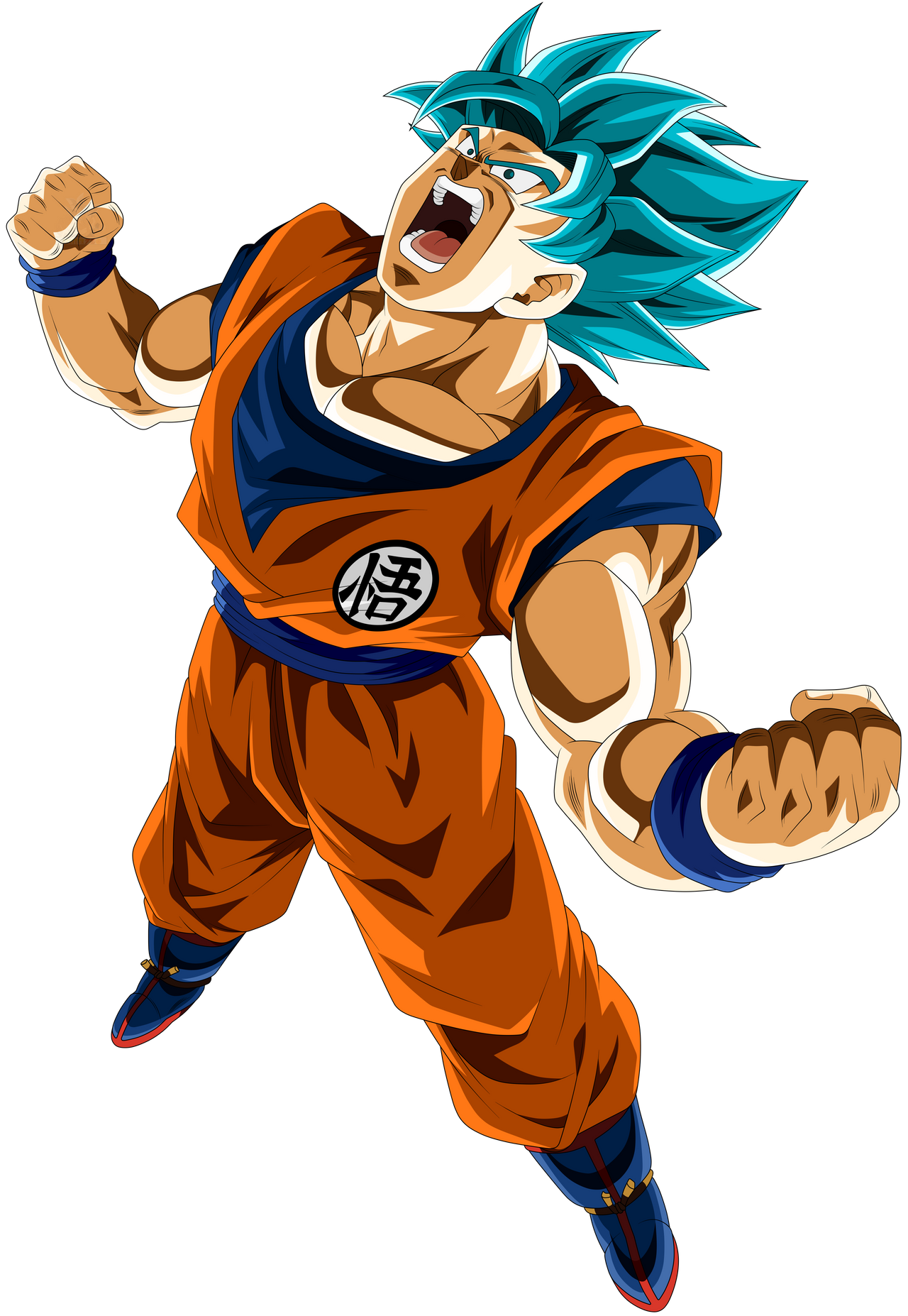 Free: Goku Super Saiyan Blue By Frost Z-dbjxfgd - Goku Ssj Blue