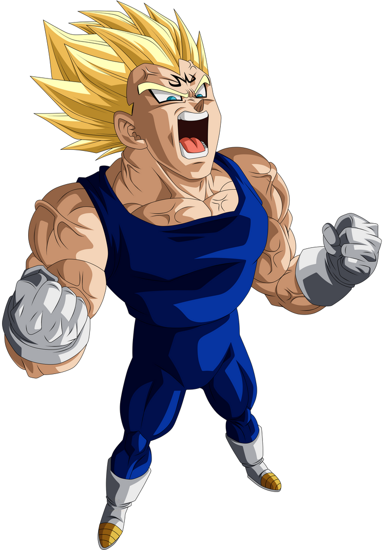 Majin Vegeta by Arbiter720 on DeviantArt