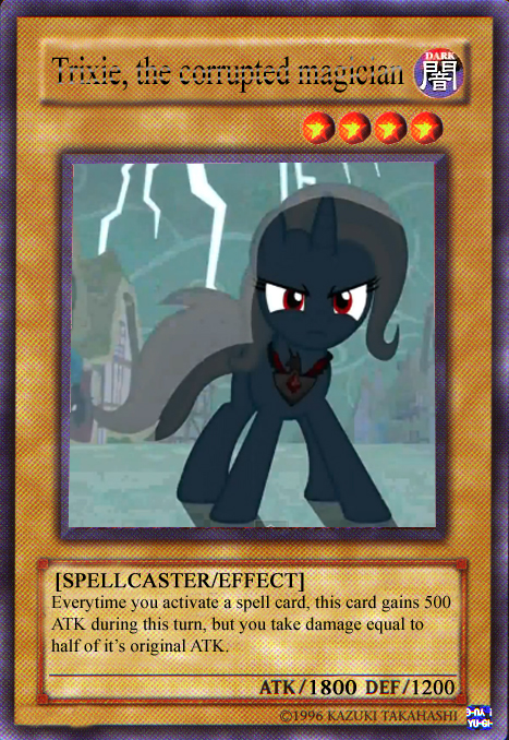 Custom Yu-Gi-Oh! card - Trixie