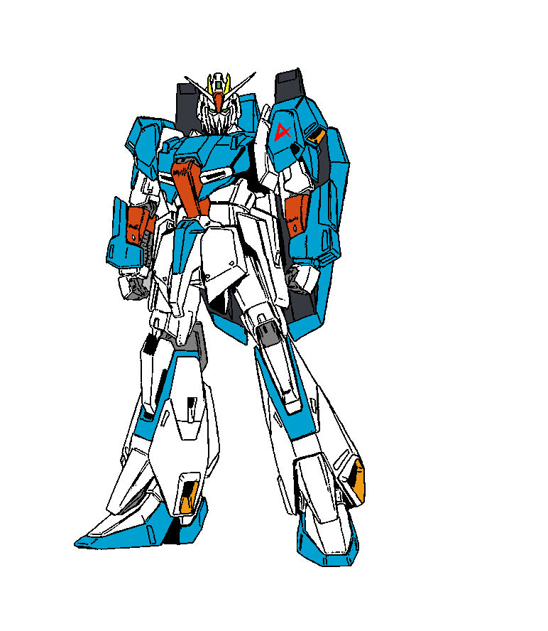 Amuro’s custom Zeta Gundam colour scheme by harrytheawesome2 on