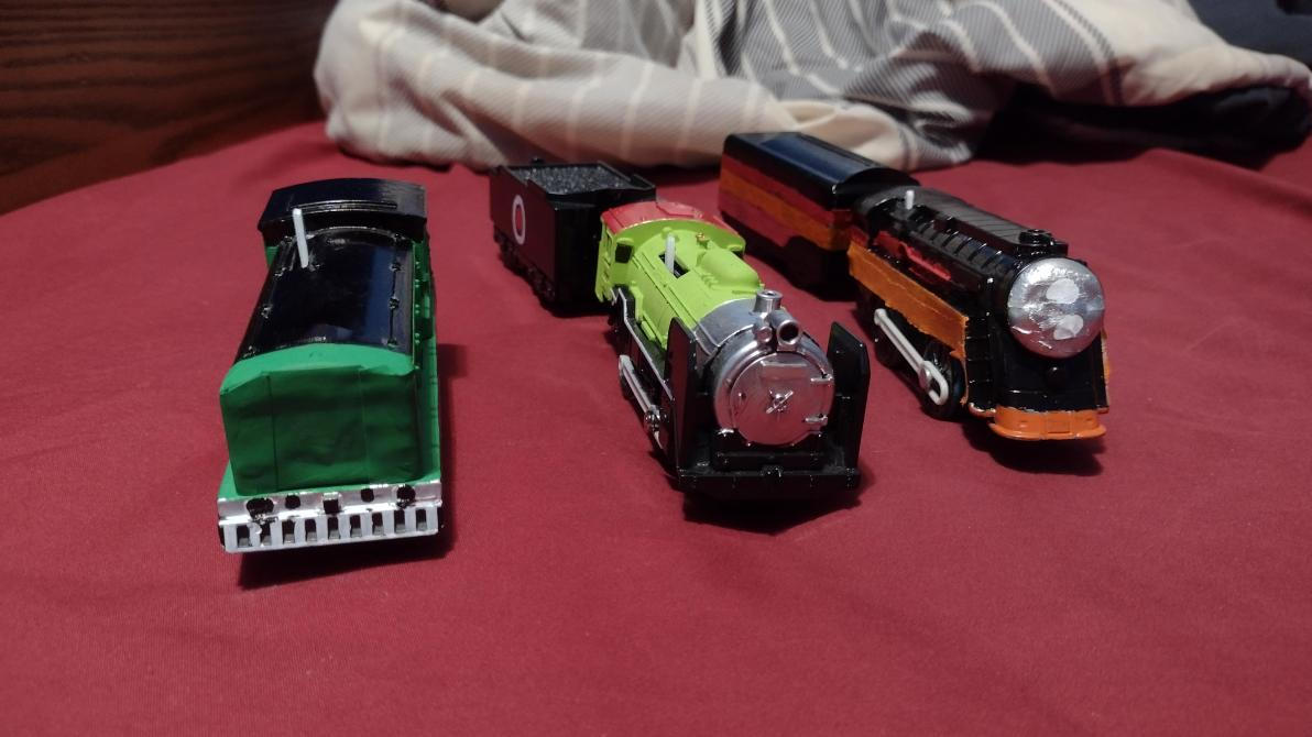 Custom TrackMaster Nigel, Frank, and Daylight by JackDanaher2001 on ...