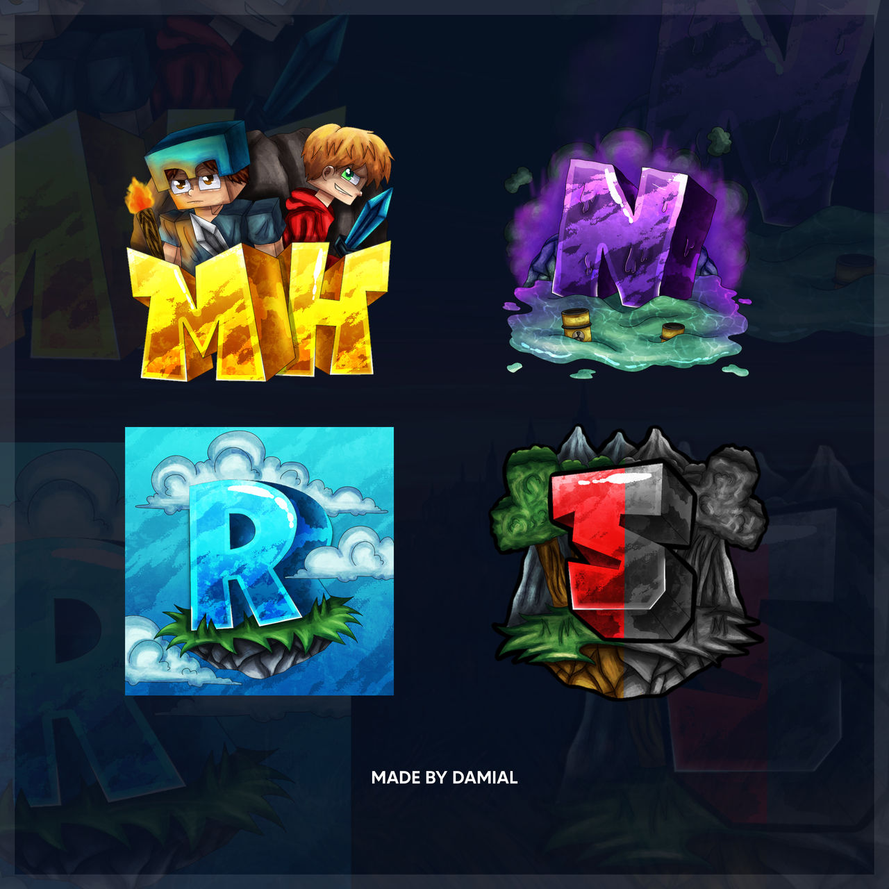 Minecraft 2 logo (Redone) by WesleyVianen on DeviantArt