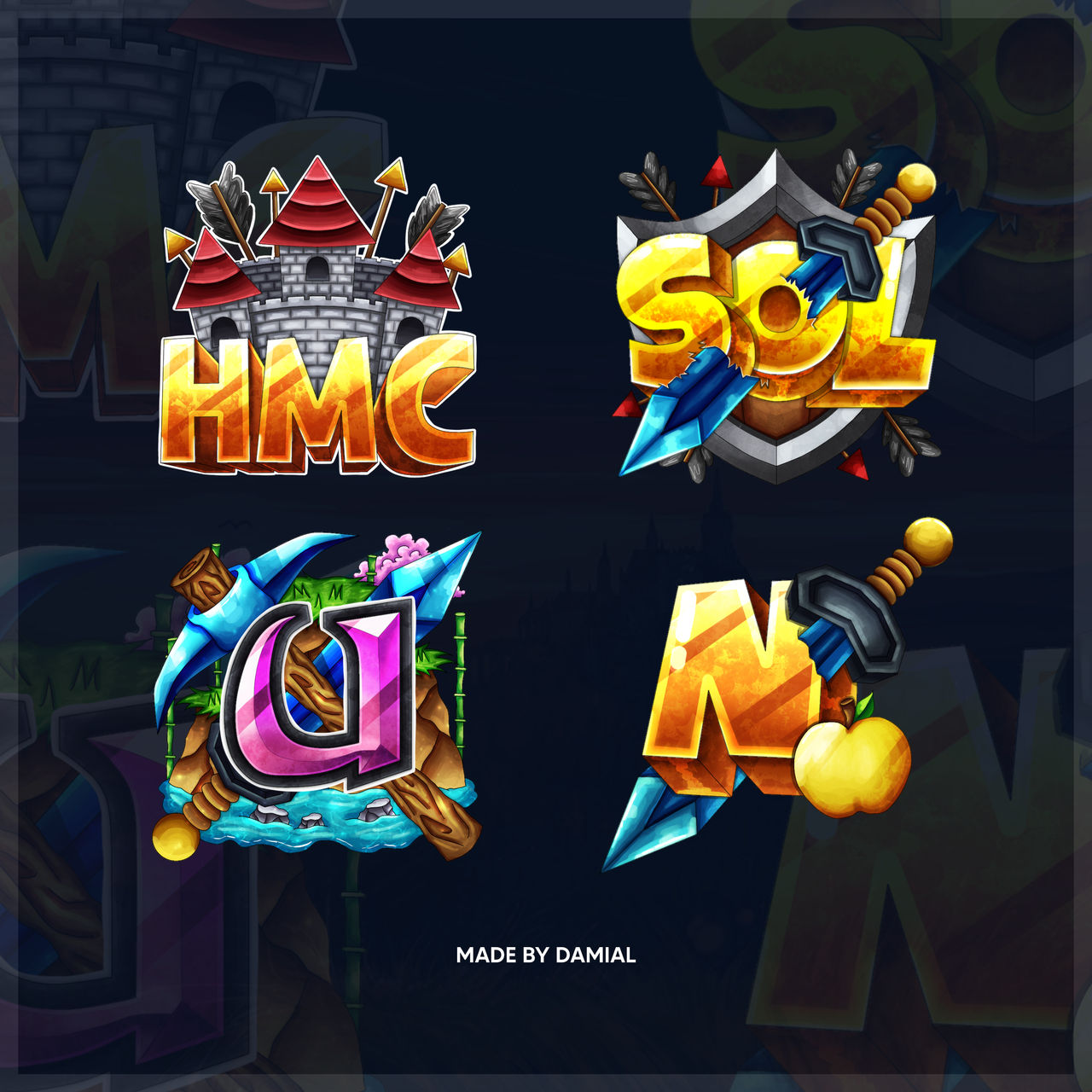 Minecraft Server Icon #92 by ddamial on DeviantArt