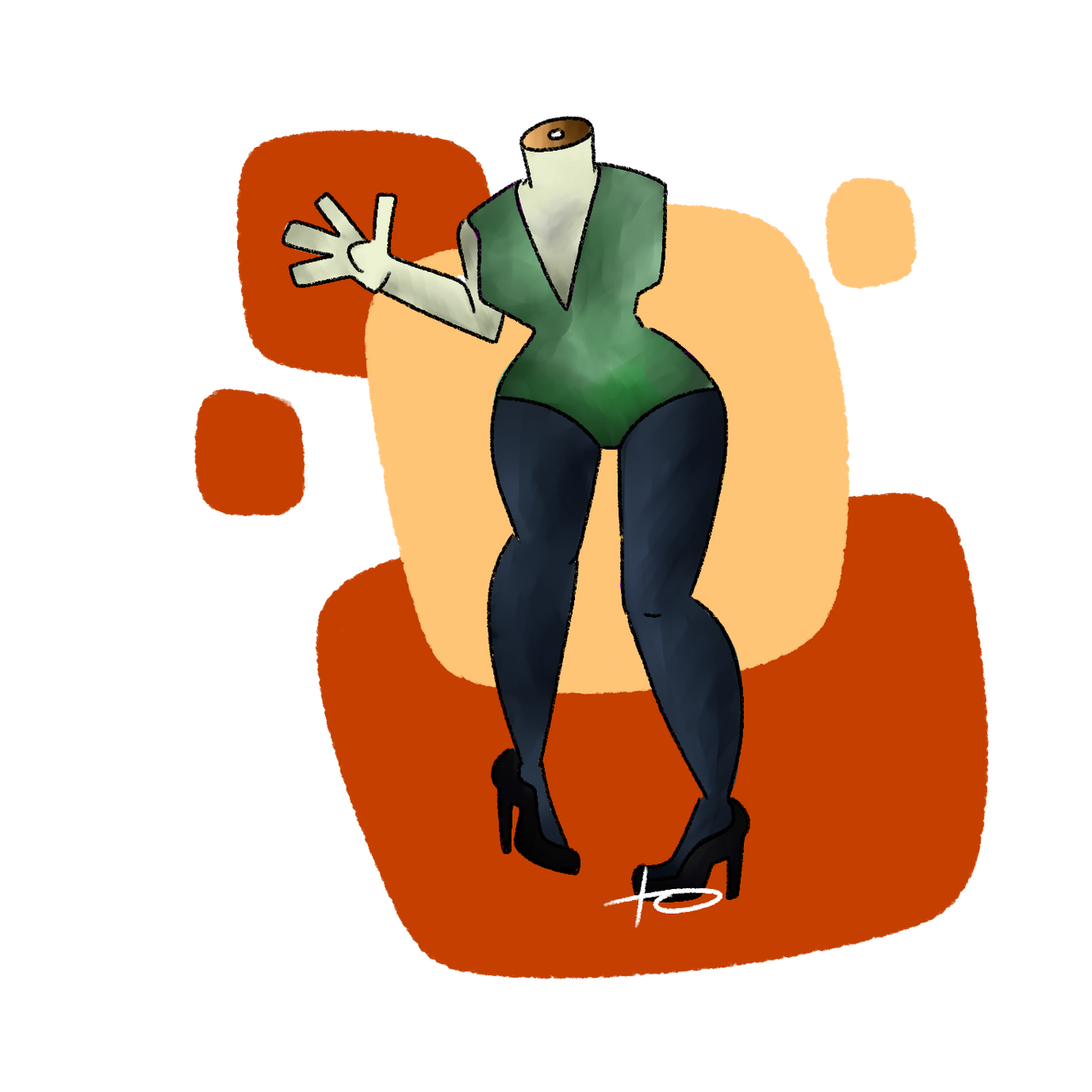 Headless Deviantart Rgt headless woman #2 by ida135 on DeviantArt