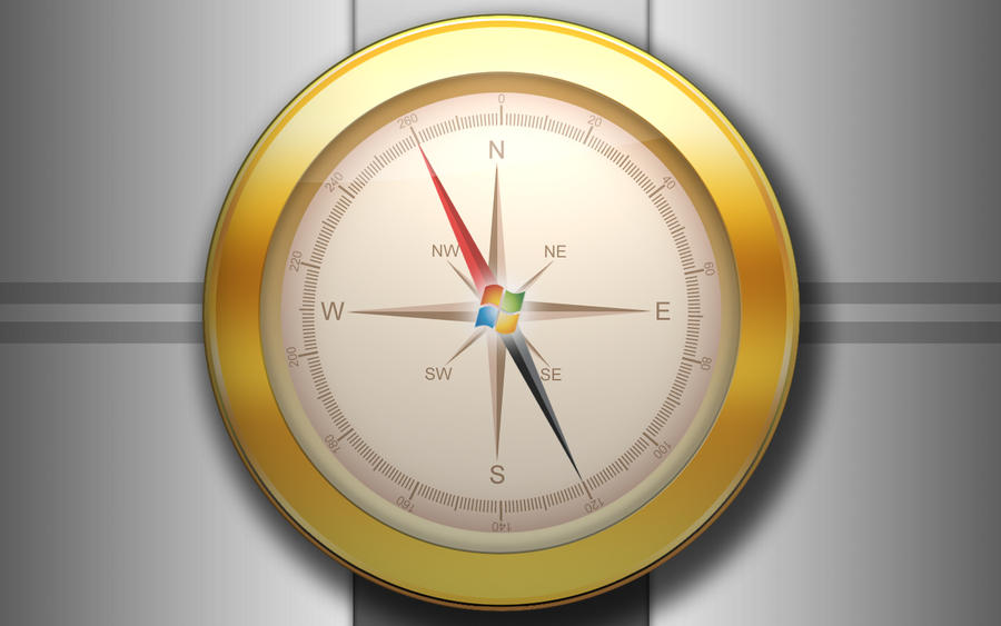Windows Compass wallpaper by AbhishekGhosh on DeviantArt