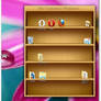 Windows 7 bookshelf for icons