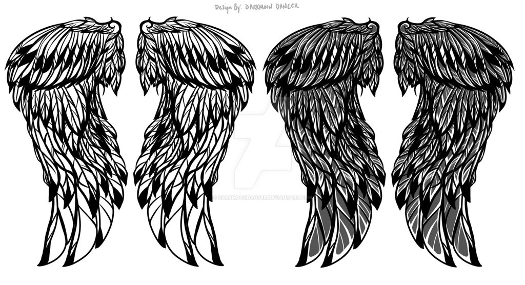 Angel Wings Backpiece