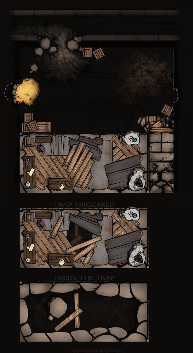 Cellar Laboratory Map for DnD by darkmoondancer on DeviantArt