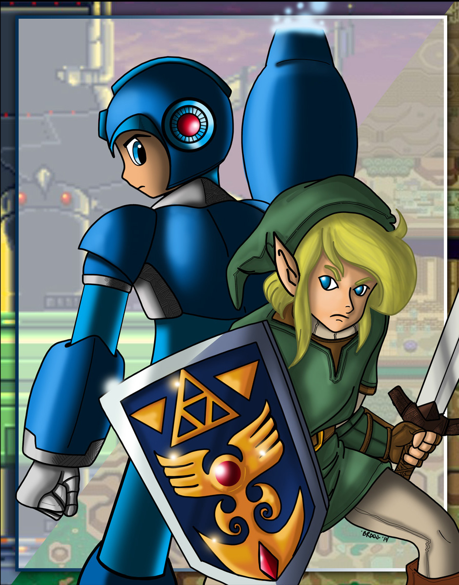 Megaman and Link