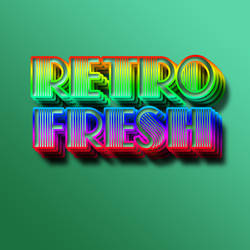 Retro Fresh Logo