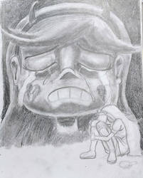 Star Butterfly crying sketch