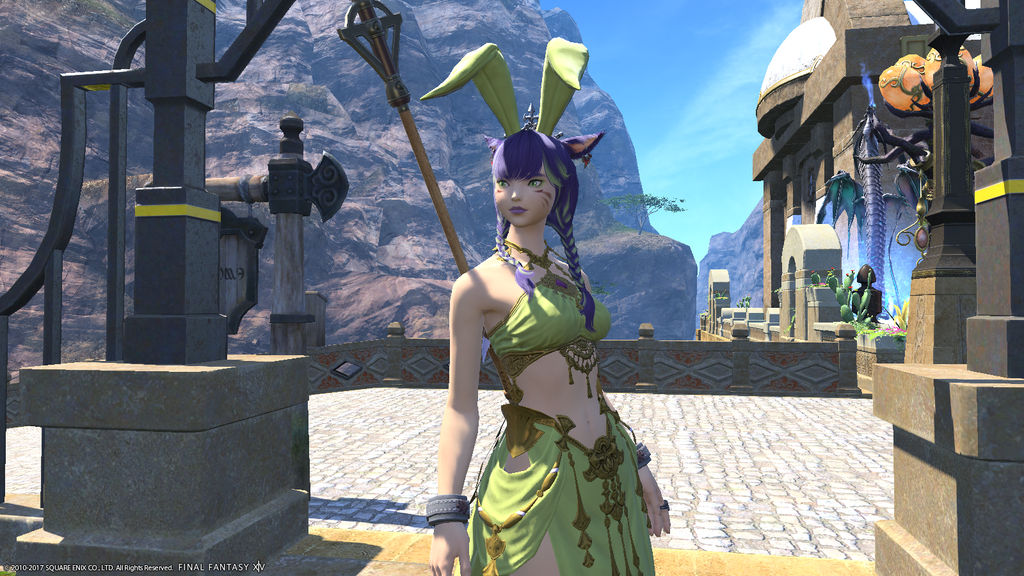 Green Rabbit Lancer by Age-TF-Control on DeviantArt