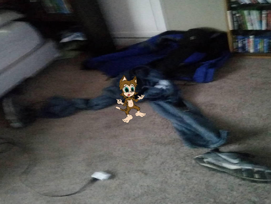 Clothes Control Deviantart Kris The Cat Shrinks out of clothes by Age-TF-Control on DeviantArt