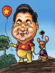 Xi Pooh vs Australia