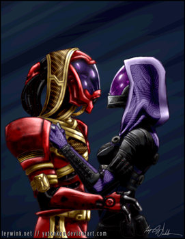 Quarian Kisses