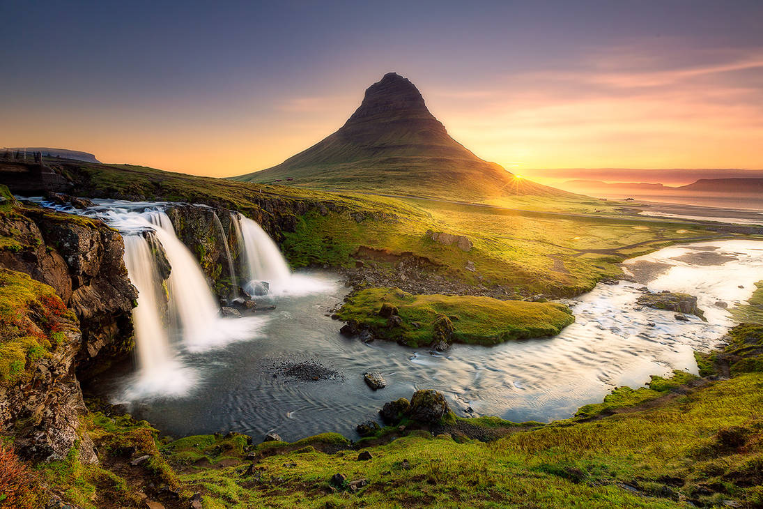 Kirkjufellfoss, Iceland by paulmp Kirkjufellfoss, Iceland by paulmp