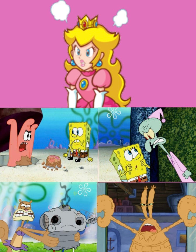 Calling Idiot Idiot Boy Name Calling Makes Princess Peach Angry by ...