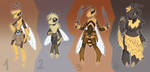 Bee Adoptables by RoyalThebat