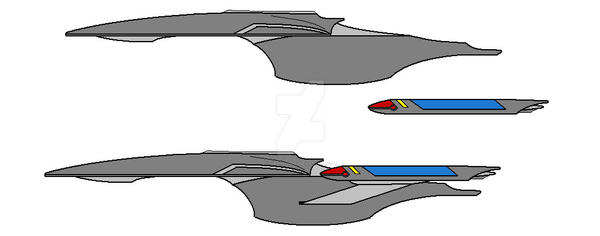 U.S.S. Gravity Mk II -sideview