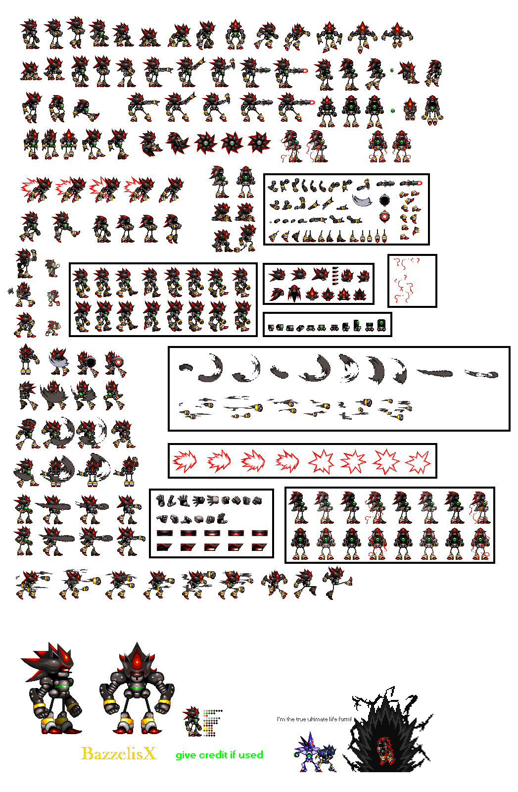 Cheat Master Shadow Sprite Code Mecha Shadow Sprites