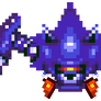 Mecha Sonic Flying Recreation