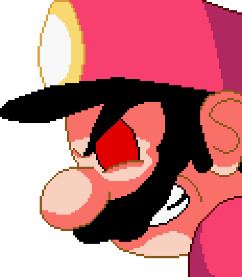 Devil Mario Close Up by Luis700535 on DeviantArt