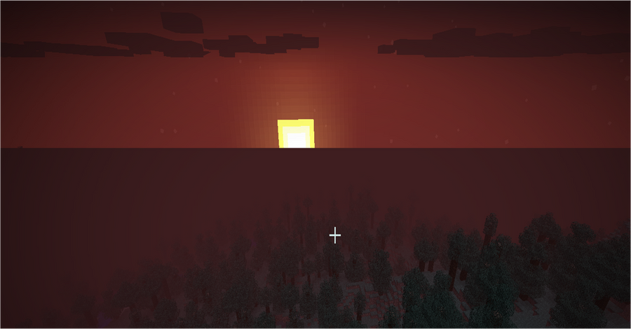 Minecraft Sunset Blocks Minecraft Sunset by Feather-tan on DeviantArt