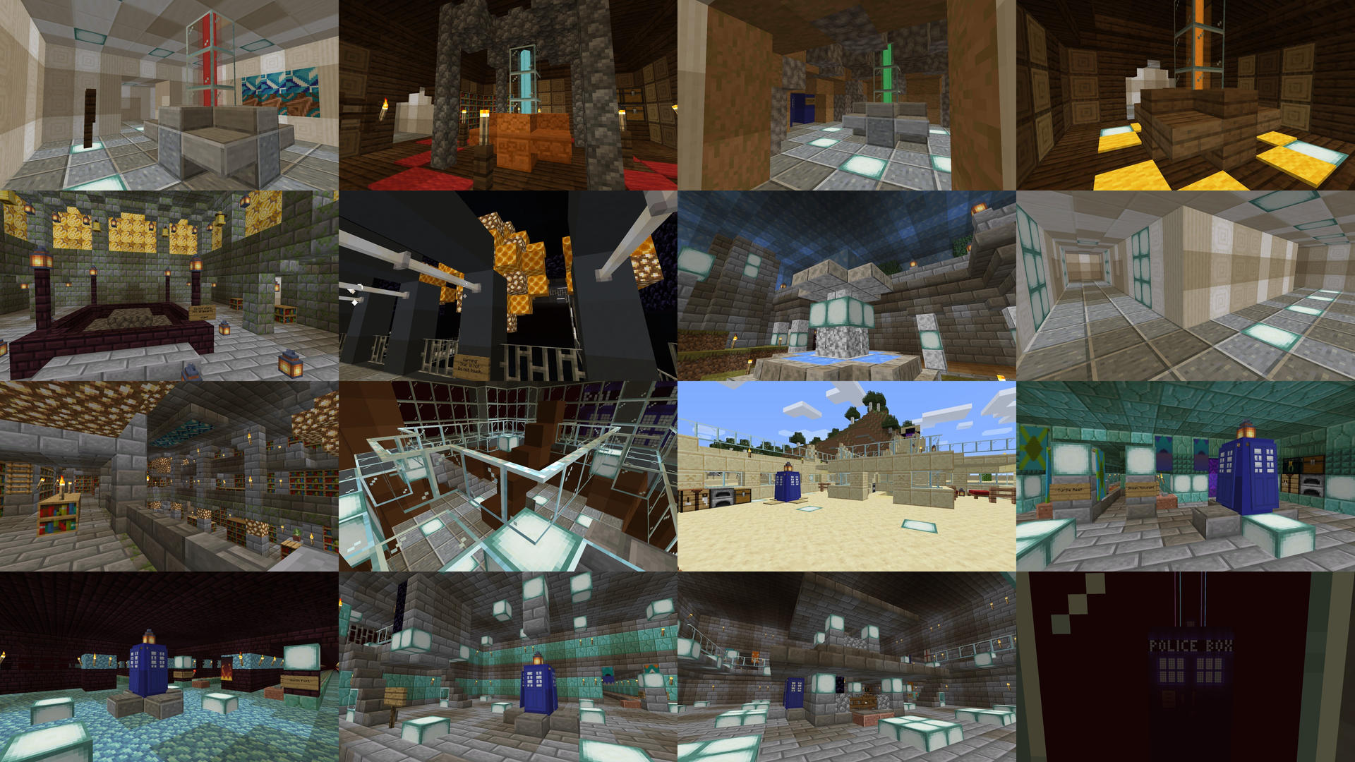 Minecraft Tardis By Knittingcat On Deviantart