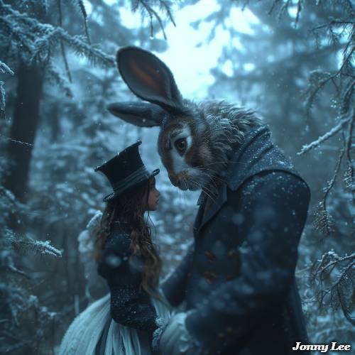 Angry Rabbit Alice Alice And The Rabbit by JonnyLee3D on DeviantArt