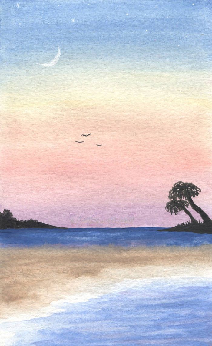 Summer Beach by MysticSparkleWings on DeviantArt