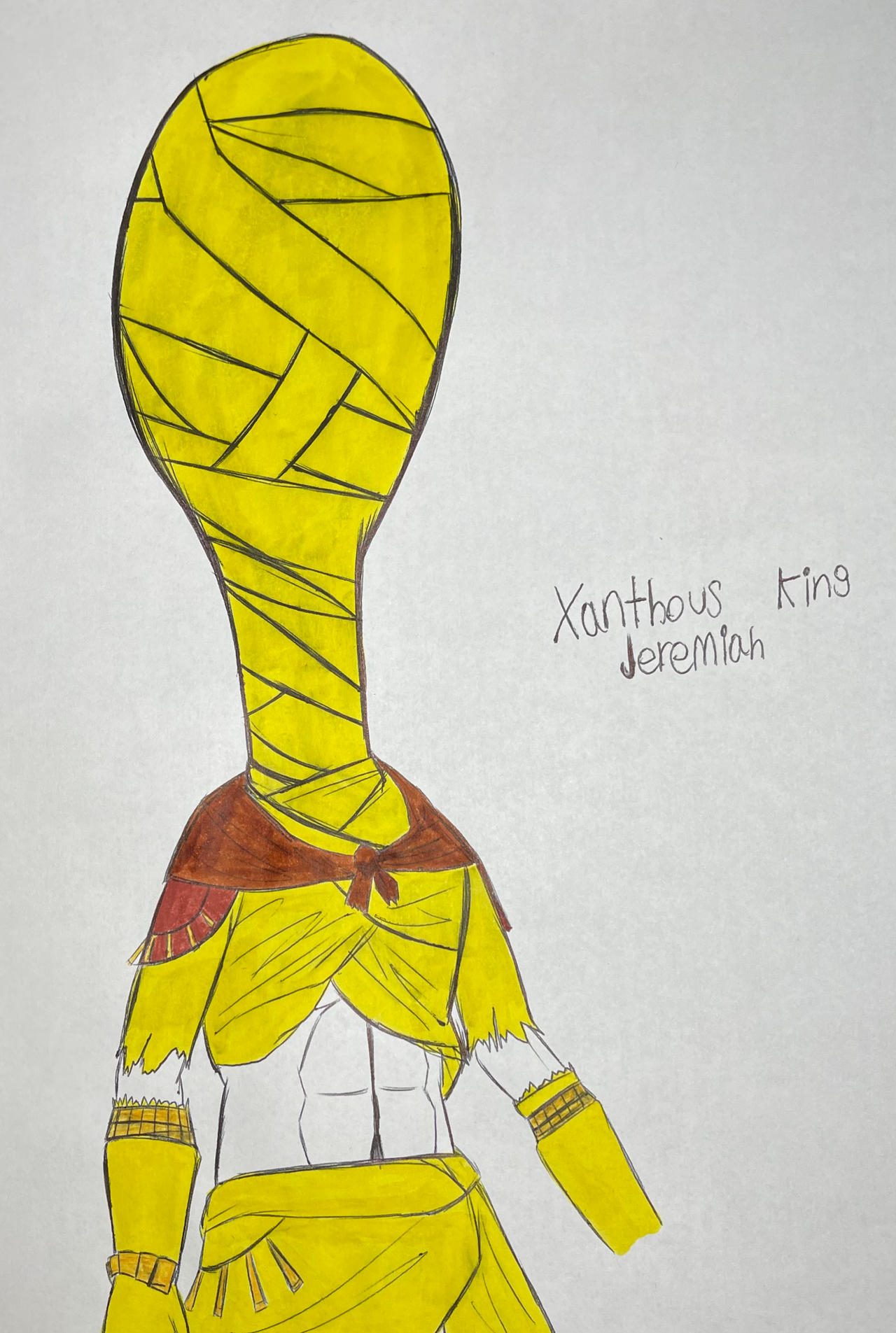 Dark Souls - Xanthous King Jeremiah by MightyArbokKing on DeviantArt