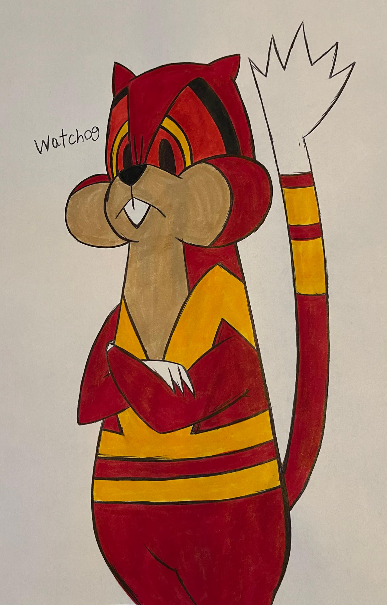 Pokemon B/W - Watchog by MightyArbokKing on DeviantArt