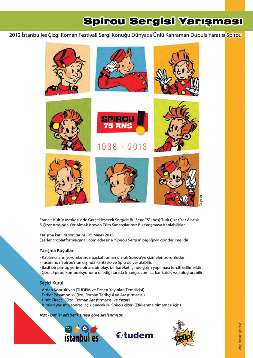 Istanbulles CR Festivali Spirou Sergisi Yarismasi