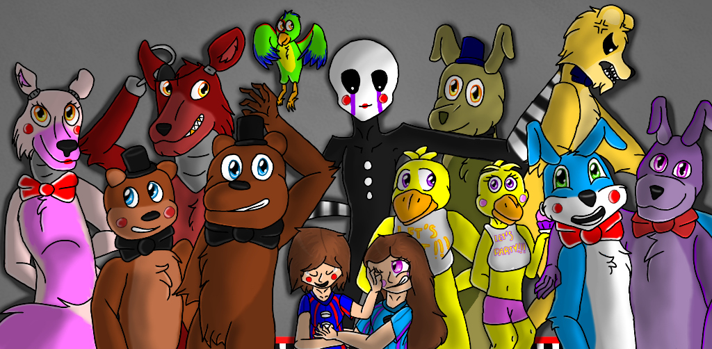 Fazbear family picture