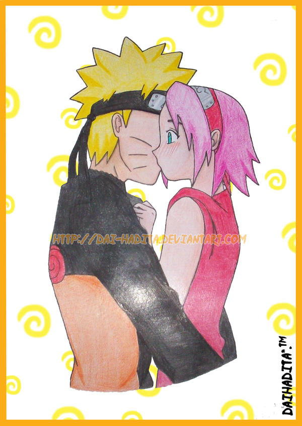 The first Kiss - NaruSaku