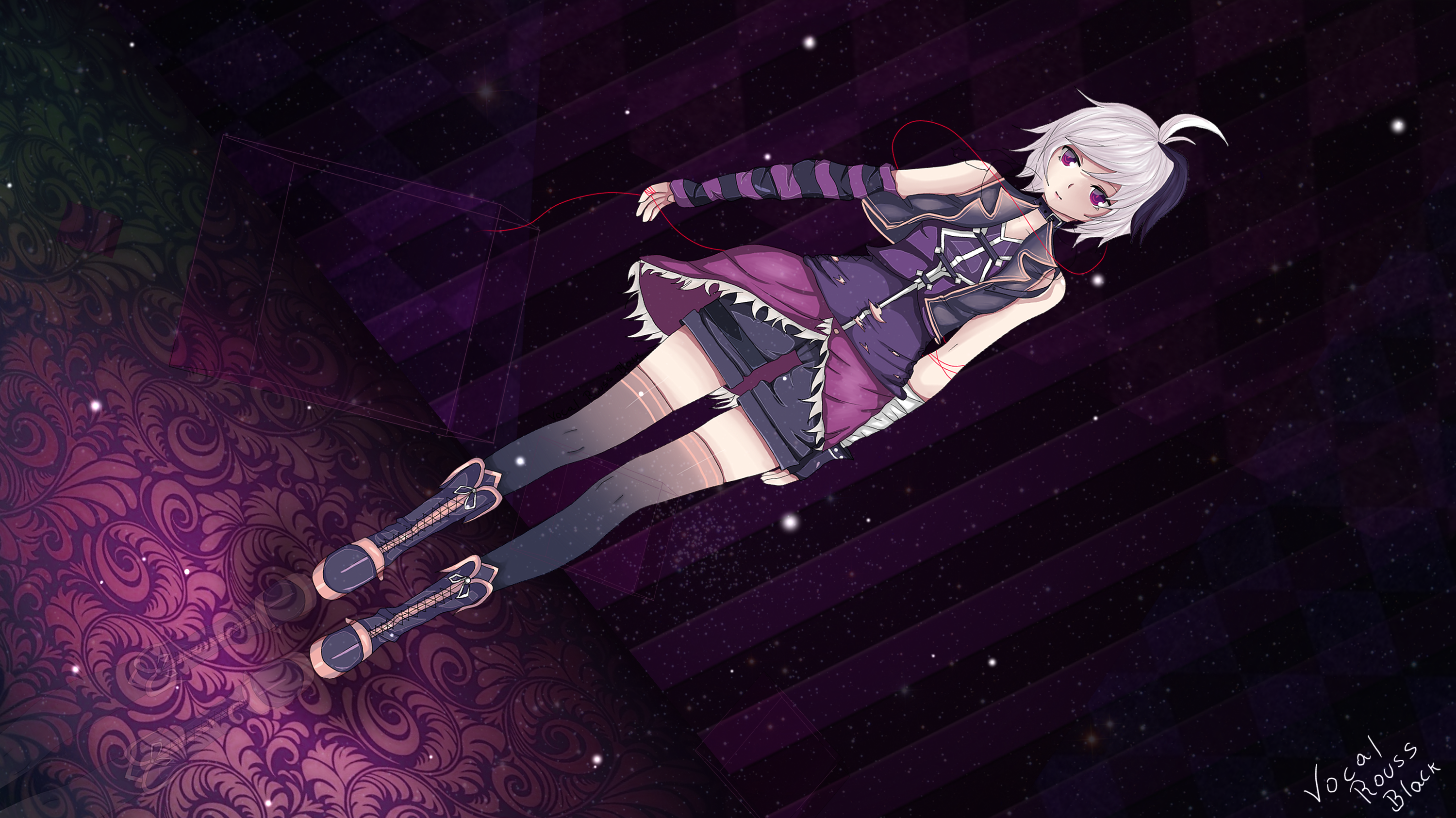 V4 Flower Wallpaper By Vocalroussblack On Deviantart