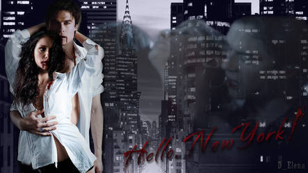 The Vampire Diaries Delena  Hello, New York!